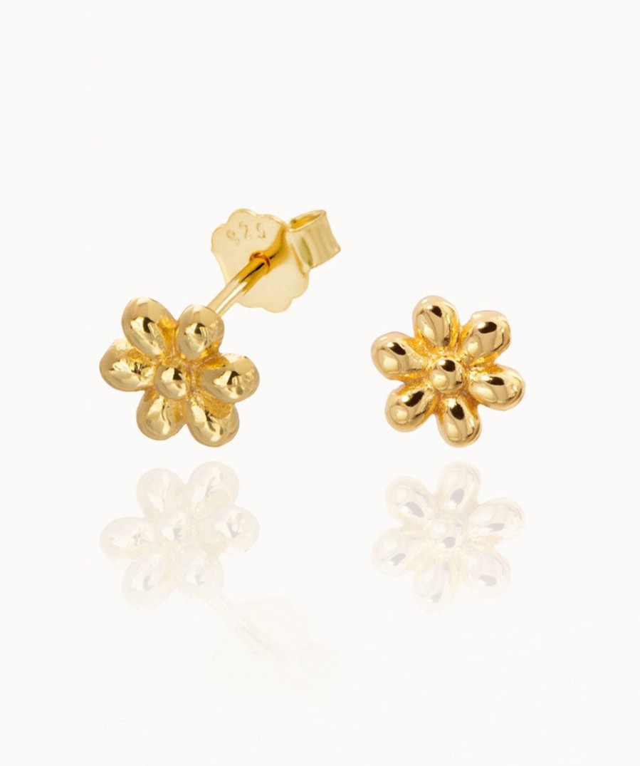 Salome Schmuck Gold Ohrringe | Blumchen Ohrstecker Bloom