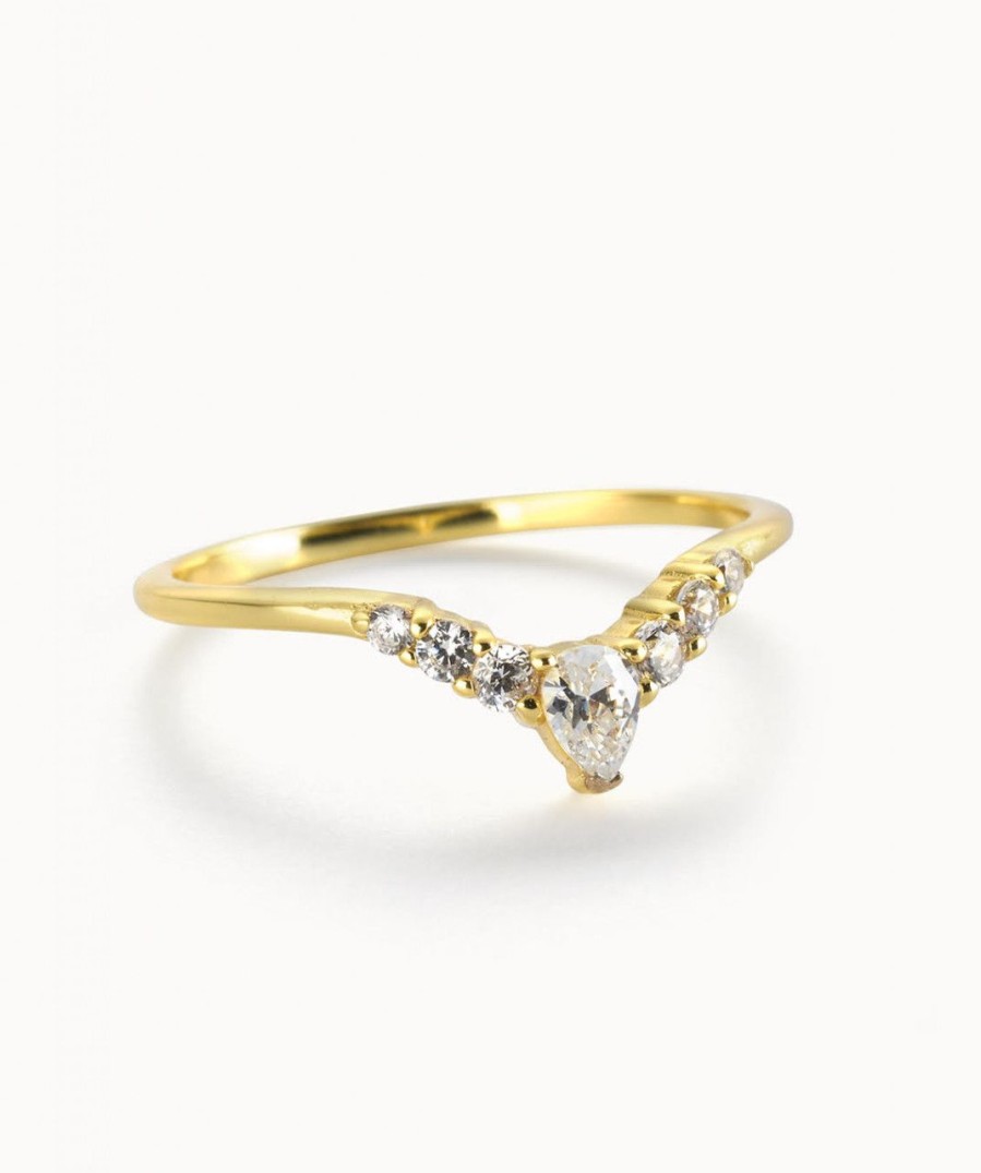 Salome Schmuck Ringe Gold | Ring Selina Mit Zirkonia