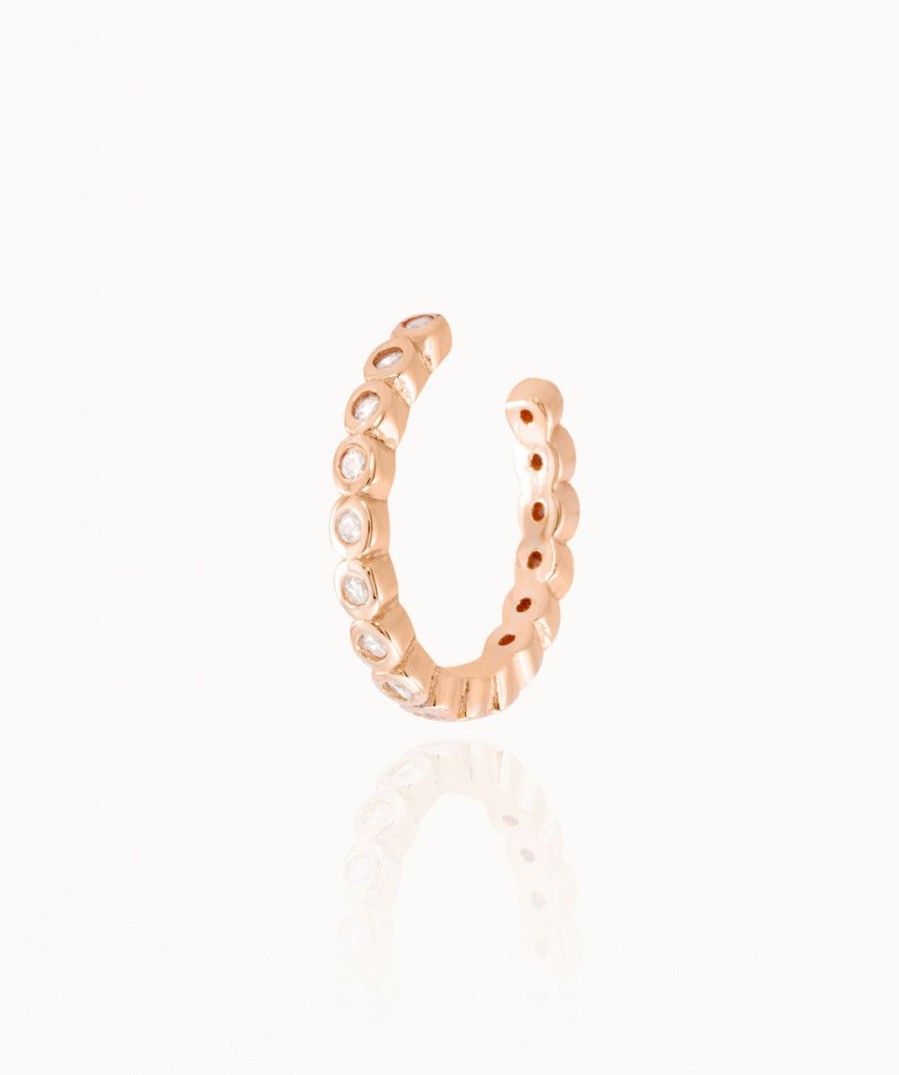 Salome Schmuck Rosegold Ohrringe | Ear Cuff Lana