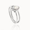 Salome Schmuck Ringe Silber | Ring Set Aria Mit Opal