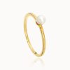 Salome Schmuck Ringe Gold | Perlenring Louise