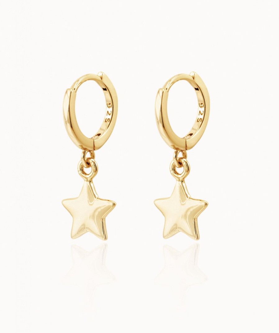 Salome Schmuck Gold Ohrringe | Stern Creole Sue