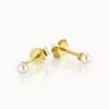 Salome Schmuck Gold Ohrringe | Mini Perlen Ohrstecker Lilith