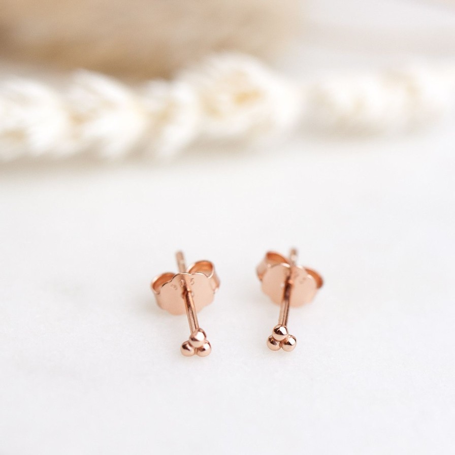 Salome Schmuck Rosegold Ohrringe | Ohrstecker Marie