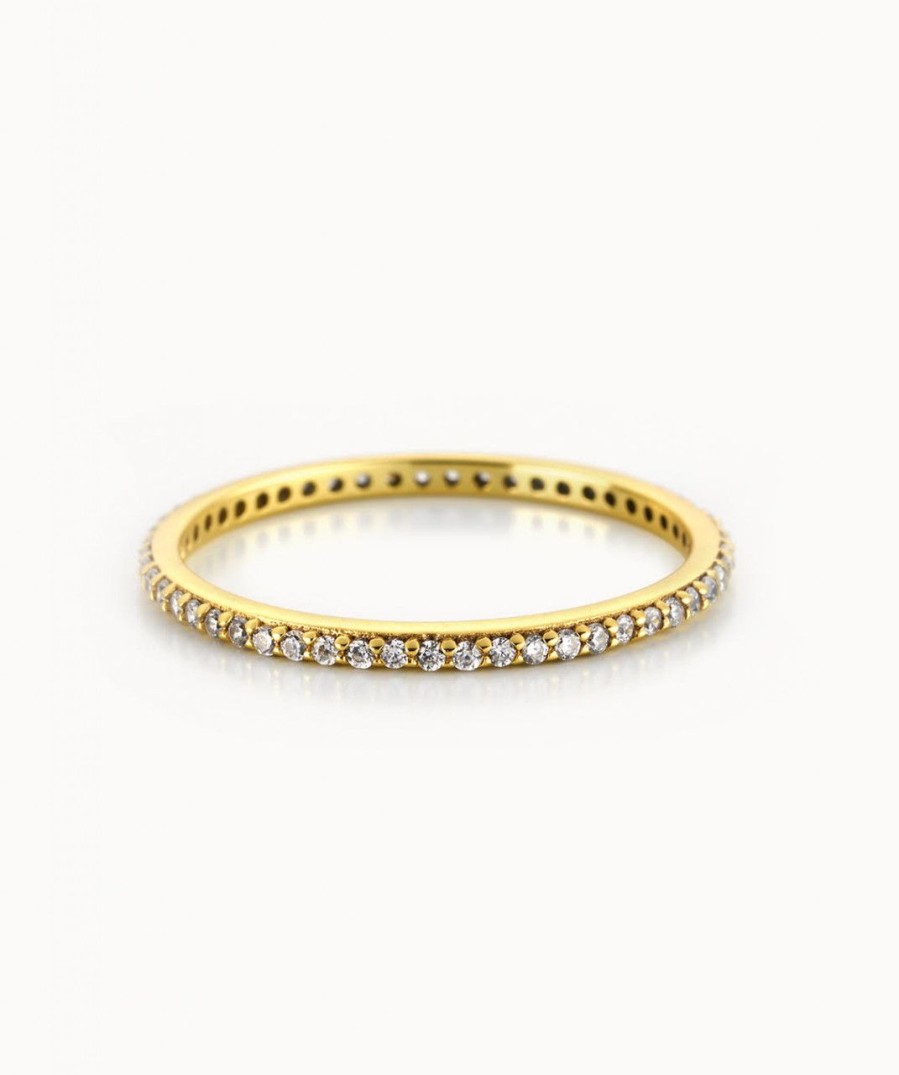 Salome Schmuck Ringe Gold | Zirkonia Ring Rabea