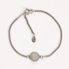 Salome Schmuck Armbander Mit Gravur | Coin Armband Mit Fingerabdruck 10Mm