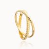 Salome Schmuck Ringe Gold | Doppelring Mavi