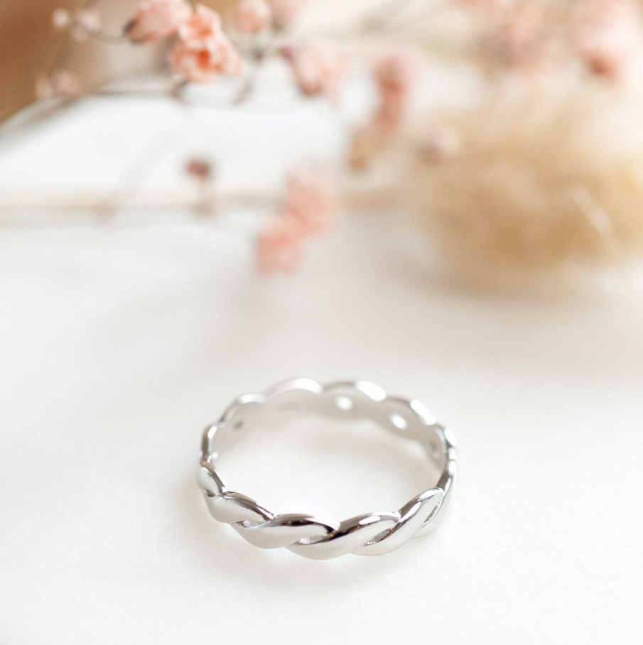 Salome Schmuck Ringe Silber | Braided Ring