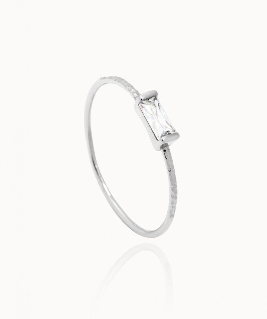 Salome Schmuck Ringe Silber | Ring Lilith Baguette