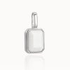 Salome Schmuck Silberketten | Miracle Stone Collection Weiser Achat Square