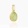 Salome Schmuck Goldketten | Miracle Stone Collection Gruner Chalcedon Teardrop