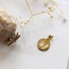 Salome Schmuck Ketten Mit Gravur | Coin Anhanger Mit Hand- & Fusabdruck