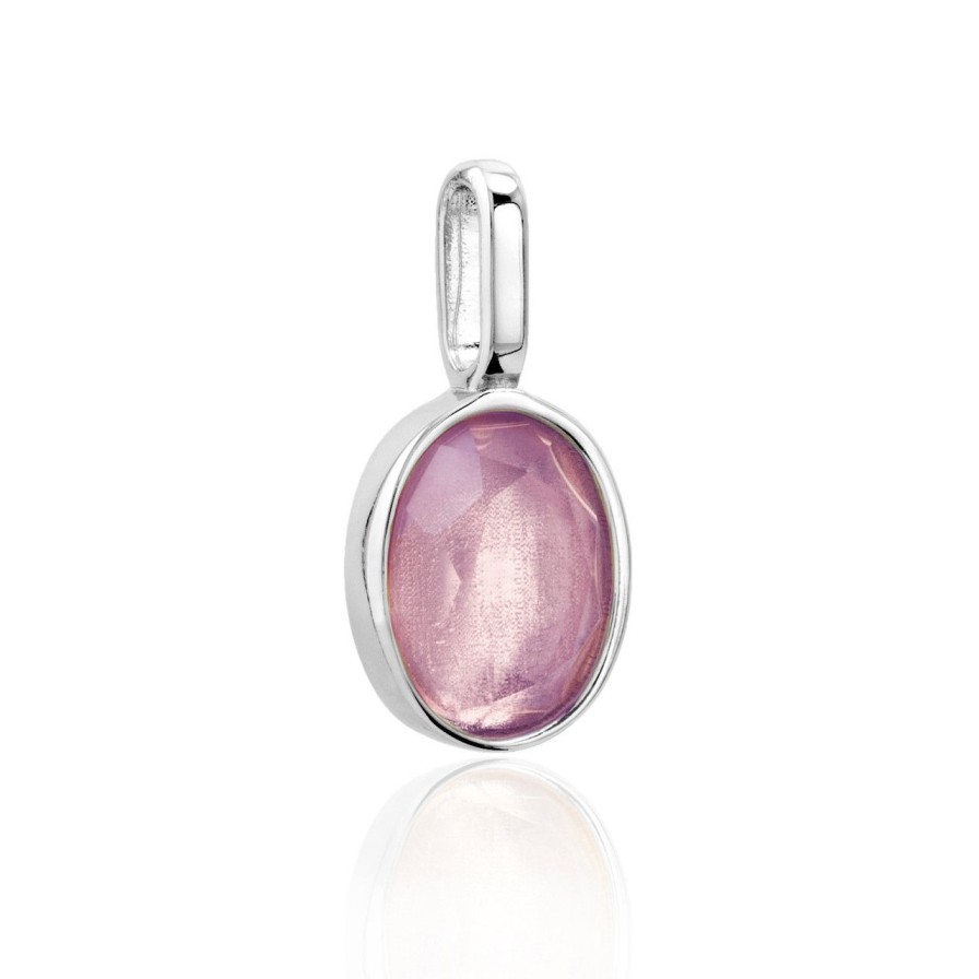 Salome Schmuck Silberketten | Miracle Stone Collection Lavendelquarz Oval