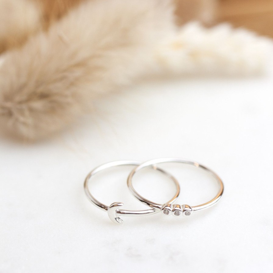 Salome Schmuck Ringe Silber | Ring Tiny Moon