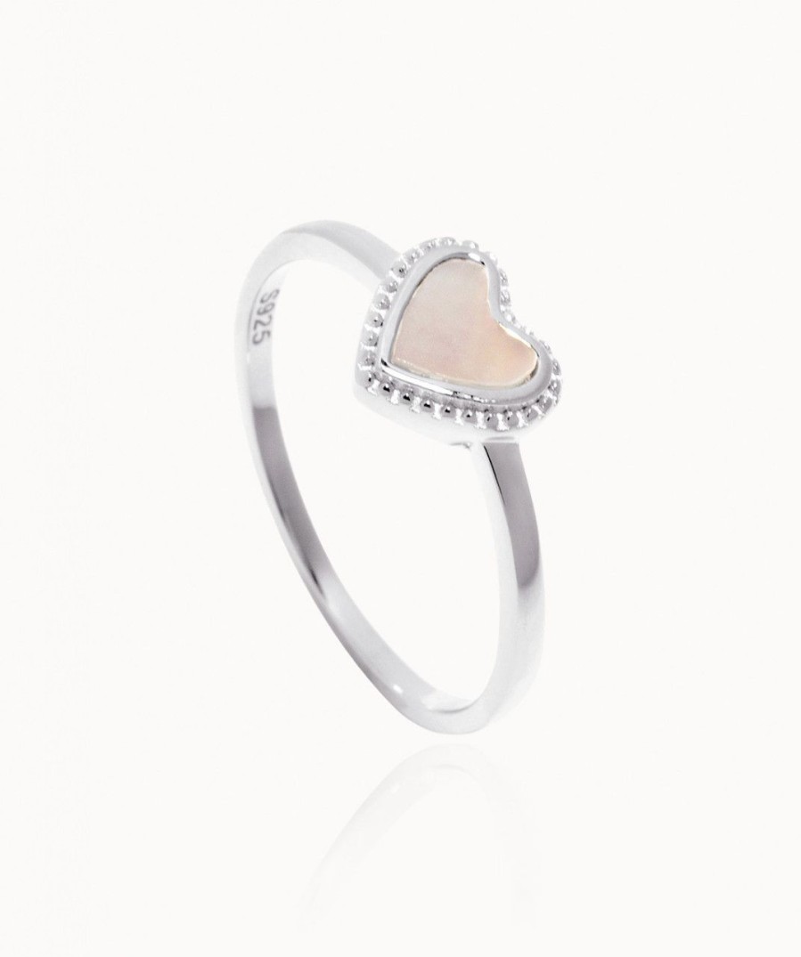 Salome Schmuck Ringe Silber | Ring Msc Perlmutt Love Edition