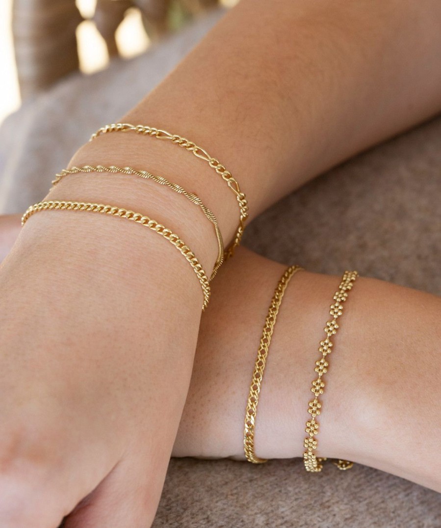 Salome Schmuck Goldarmbander | Panzerarmband