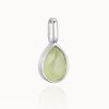 Salome Schmuck Silberketten | Miracle Stone Collection Gruner Chalcedon Teardrop