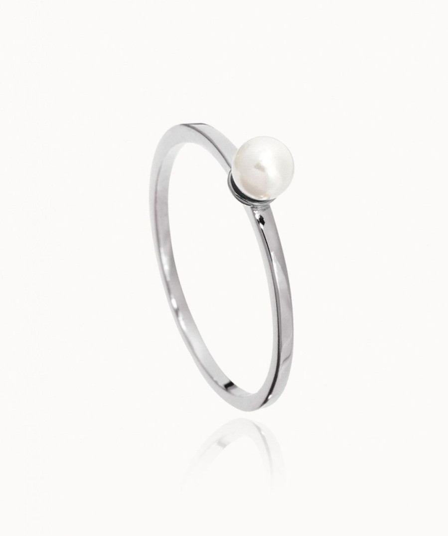 Salome Schmuck Ringe Silber | Perlenring Louise