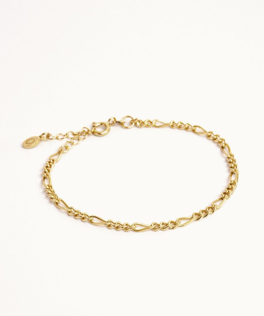 Salome Schmuck Goldarmbander | Figaroarmband