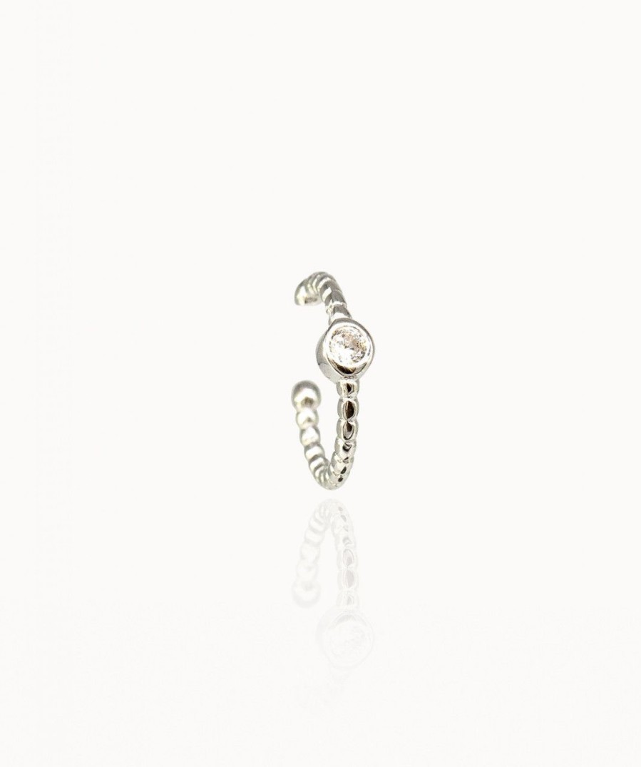 Salome Schmuck Silber Ohrringe | Filigraner Ear Cuff Amalia