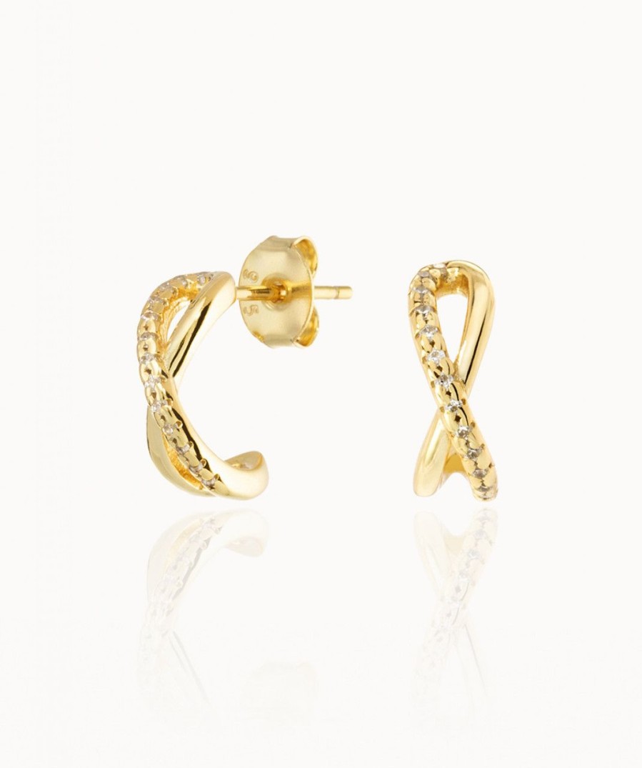 Salome Schmuck Gold Ohrringe | Ohrstecker Feya