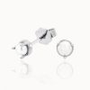 Salome Schmuck Silber Ohrringe | Perlenstecker Lilia