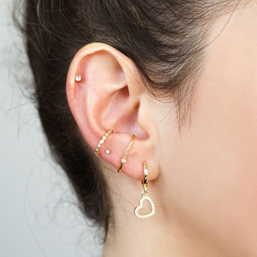 Salome Schmuck Gold Ohrringe | Ear Cuff Lana